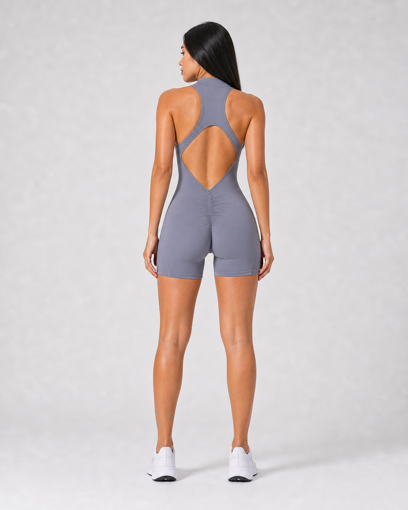 Mocha Vale Romper