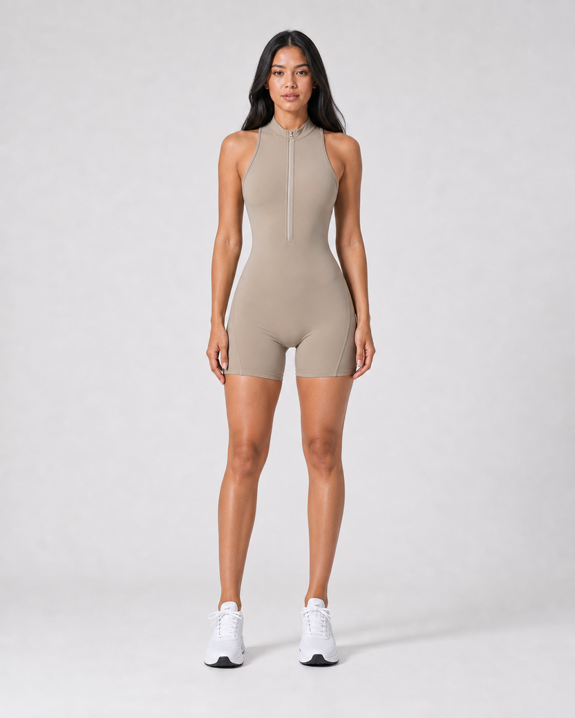 Mocha Vale Romper