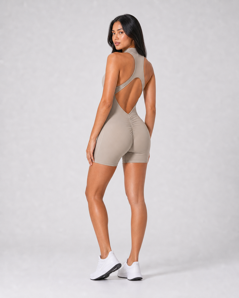 Mocha Vale Romper