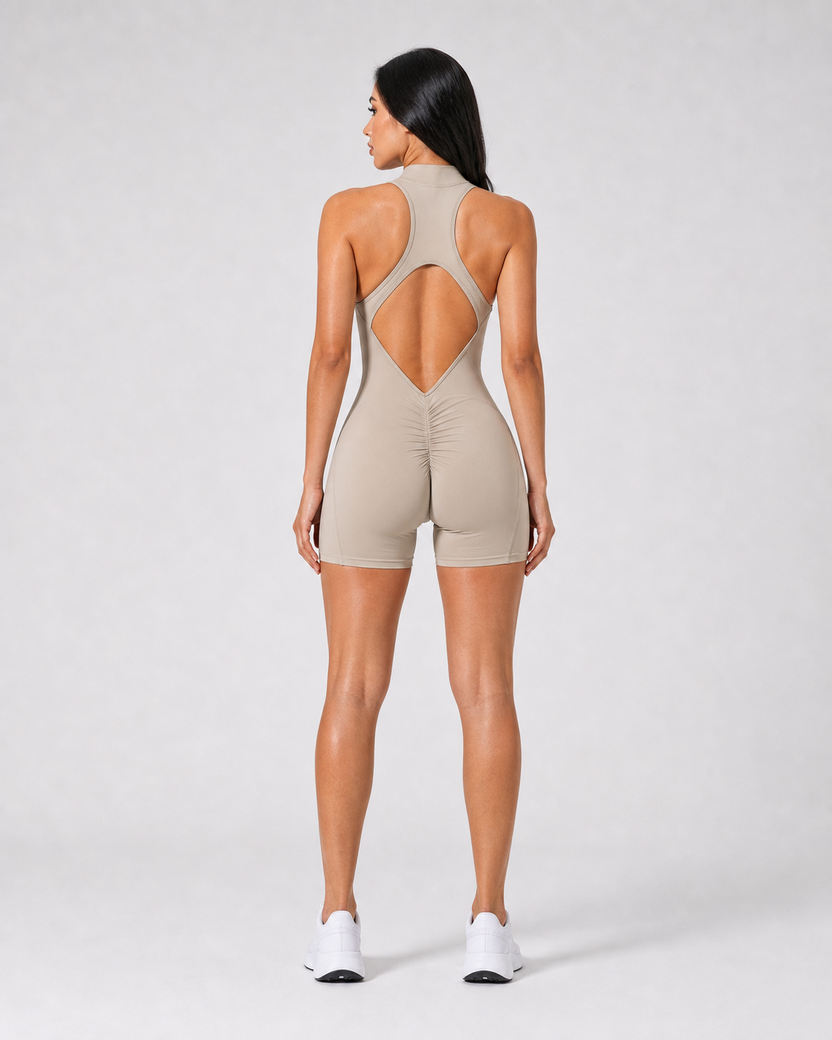 Mocha Vale Romper