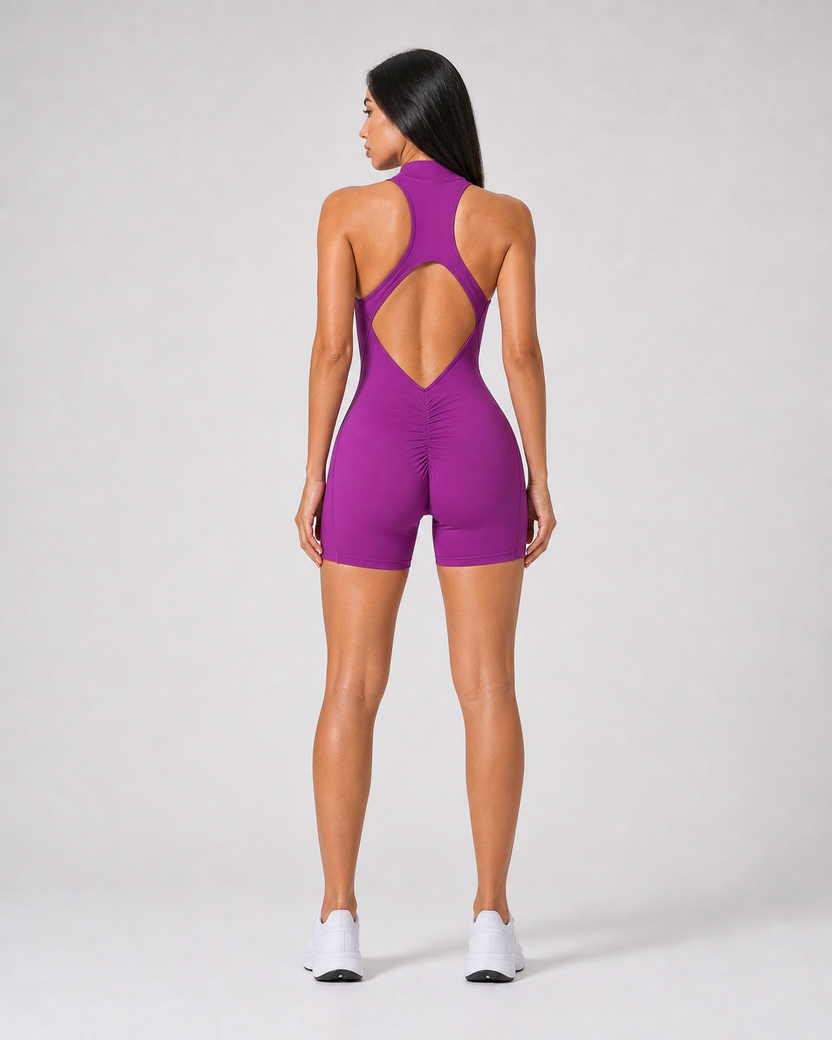 Mocha Vale Romper
