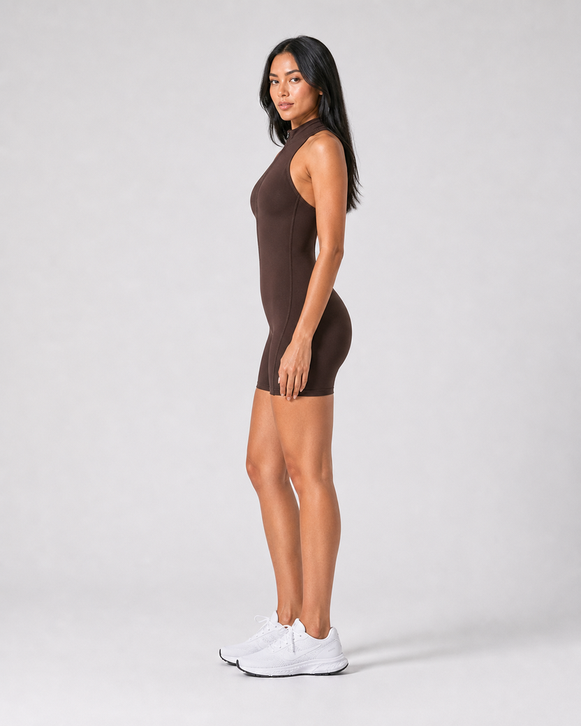 Mocha Vale Romper