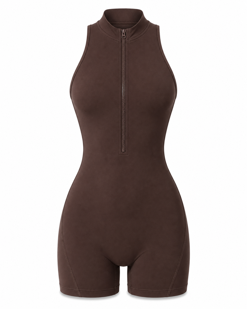 Mocha Vale Romper