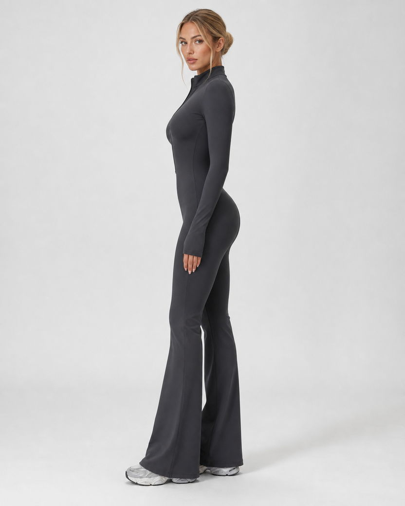 Charvelle Zip Flare Suit