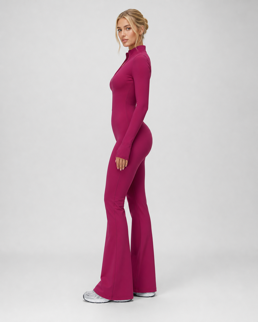 Charvelle Zip Flare Suit