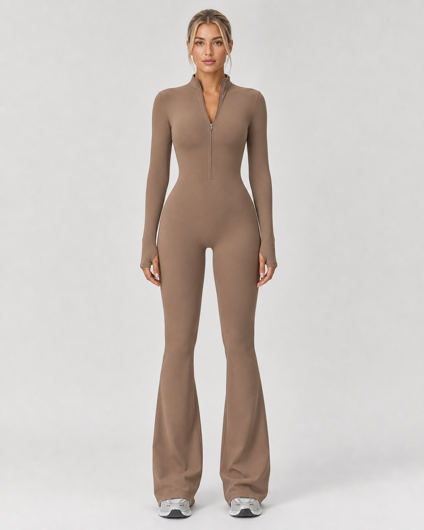 Charvelle Zip Flare Suit