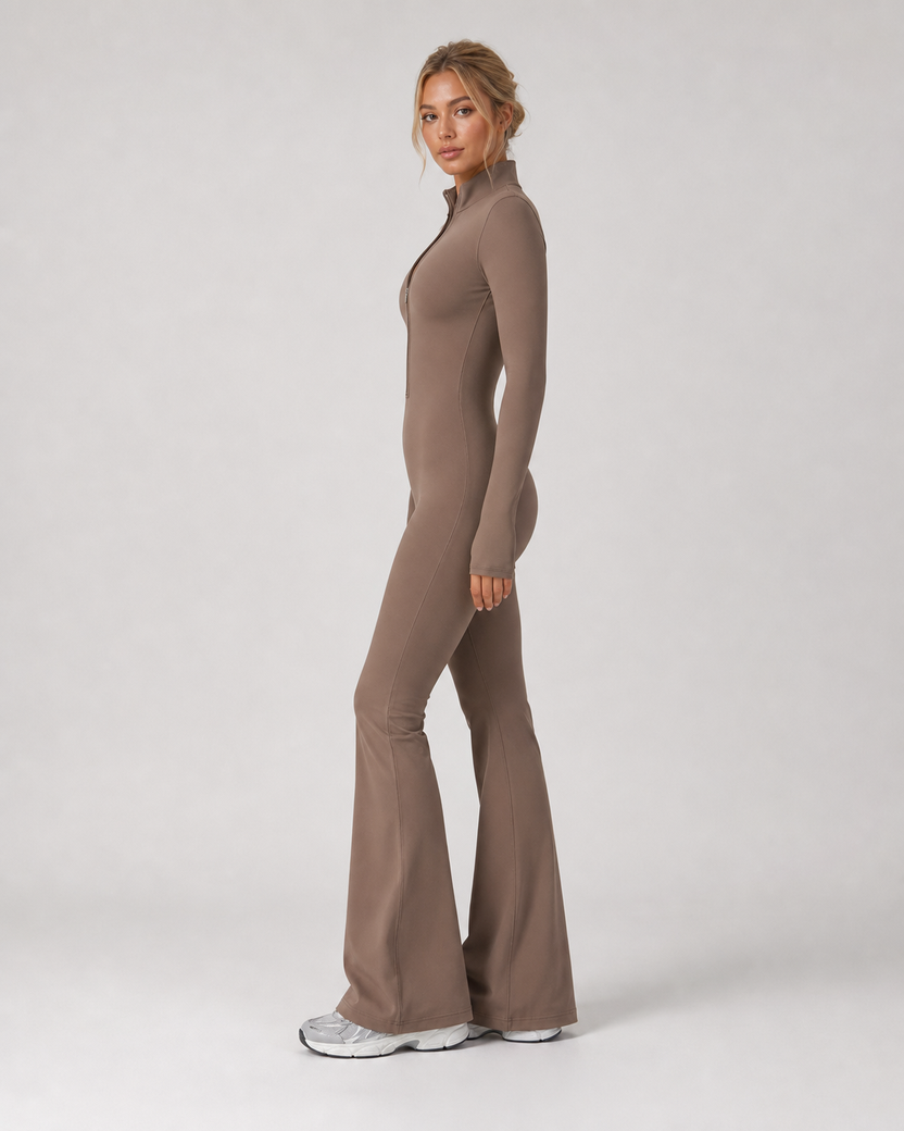 Charvelle Zip Flare Suit